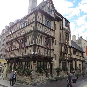 Maison à pans de bois, de la Rue des Cuisiniers à Bayeux
