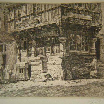 Maison à pans de bois, de la Rue des Cuisiniers à Bayeux