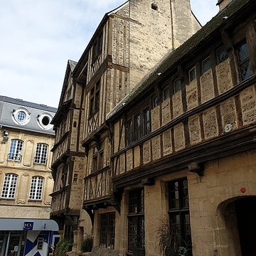 Maison à pans de bois, de la Rue des Cuisiniers à Bayeux