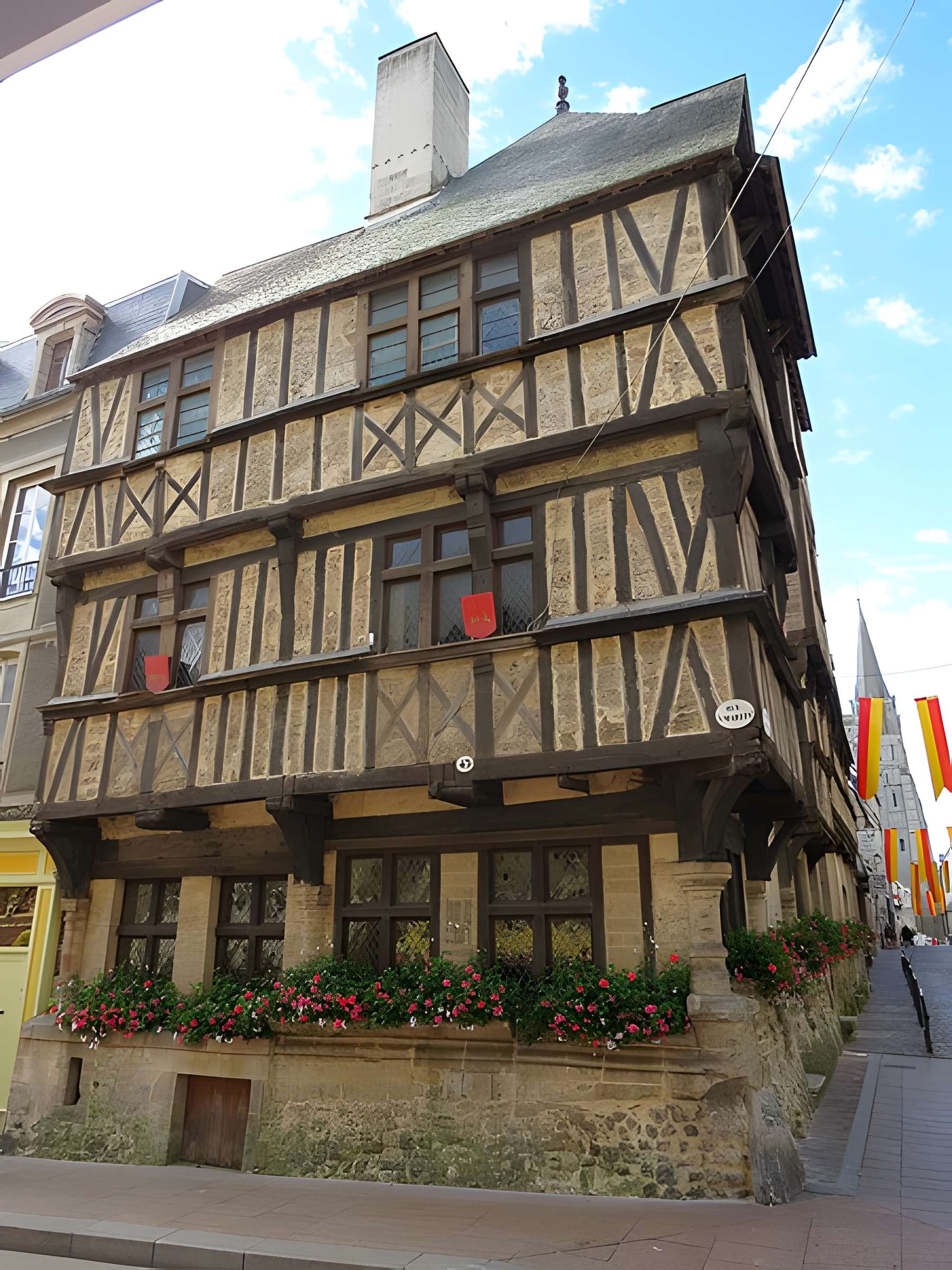 Maison à pans de bois, de la Rue des Cuisiniers à Bayeux