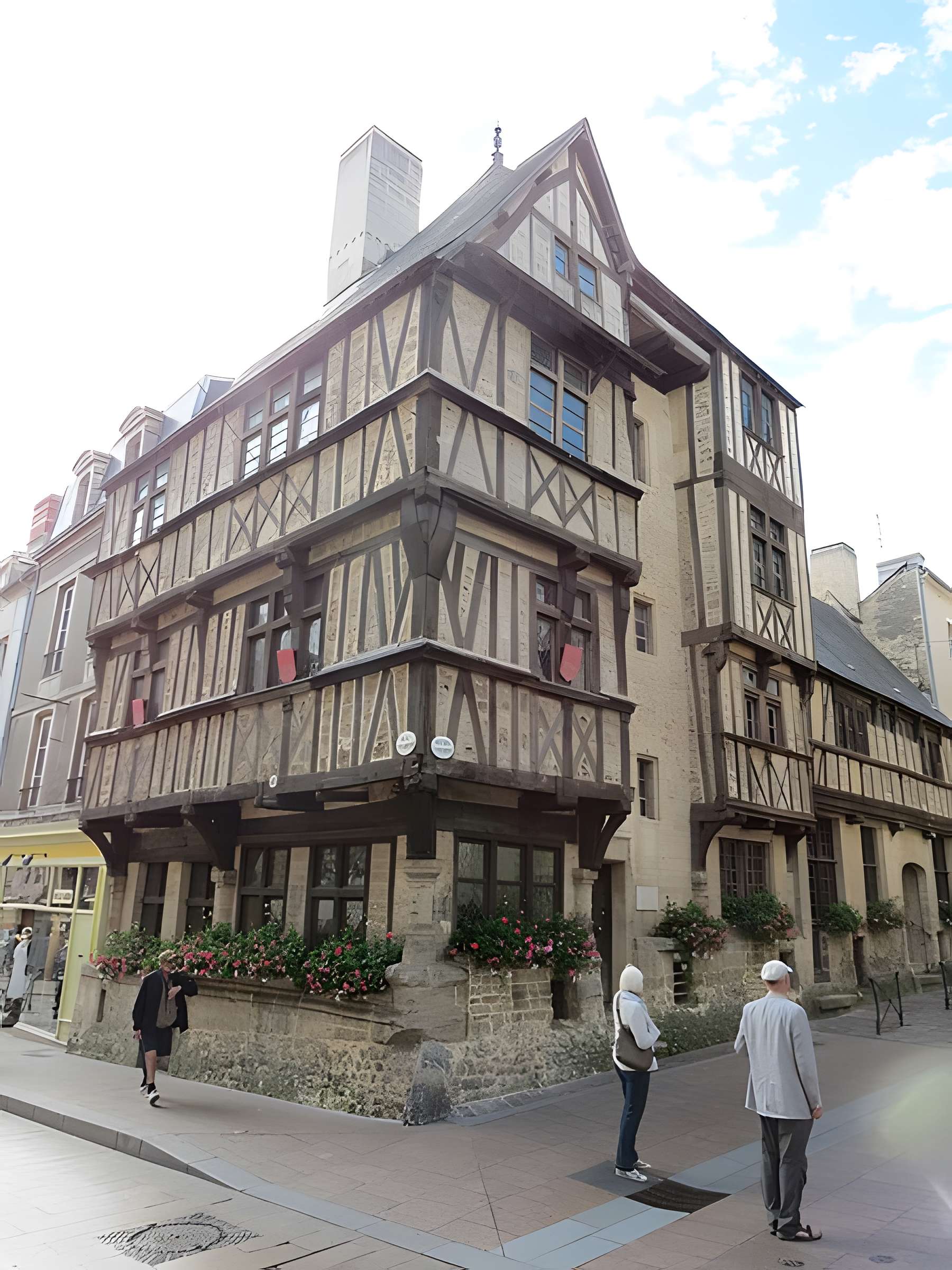 Maison à pans de bois, de la Rue des Cuisiniers à Bayeux