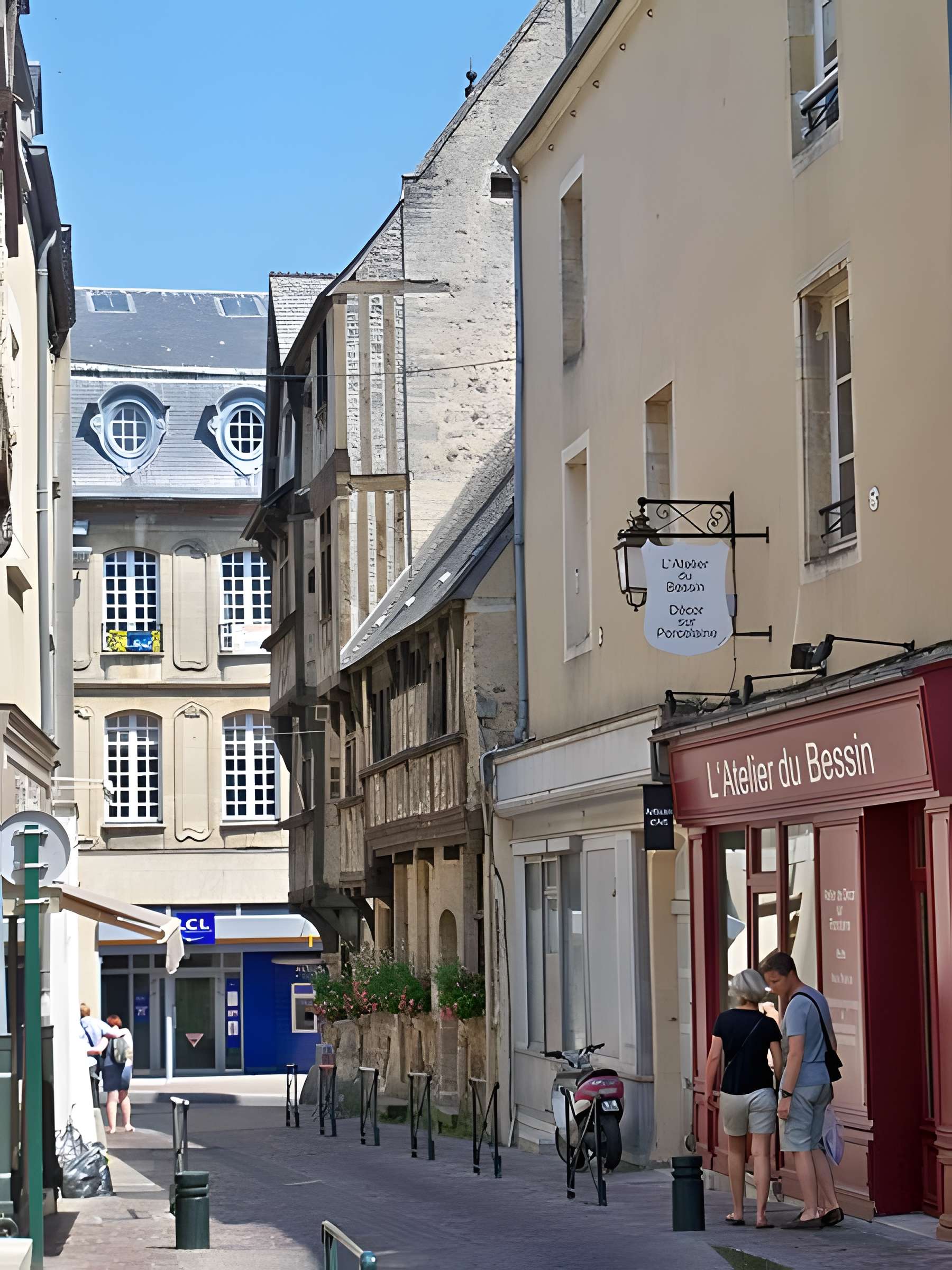 Maison à pans de bois, de la Rue des Cuisiniers à Bayeux