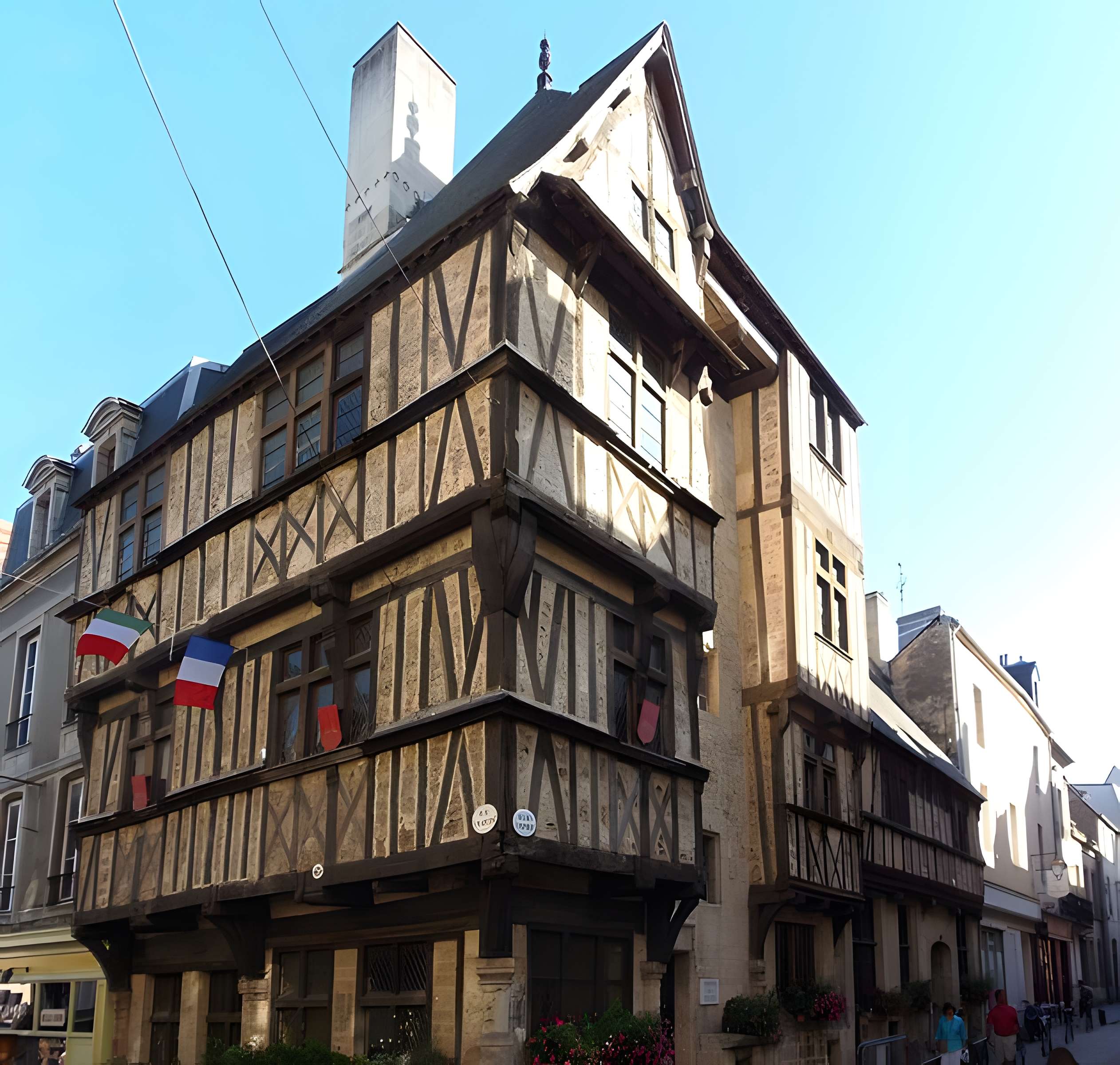 Maison à pans de bois, de la Rue des Cuisiniers à Bayeux