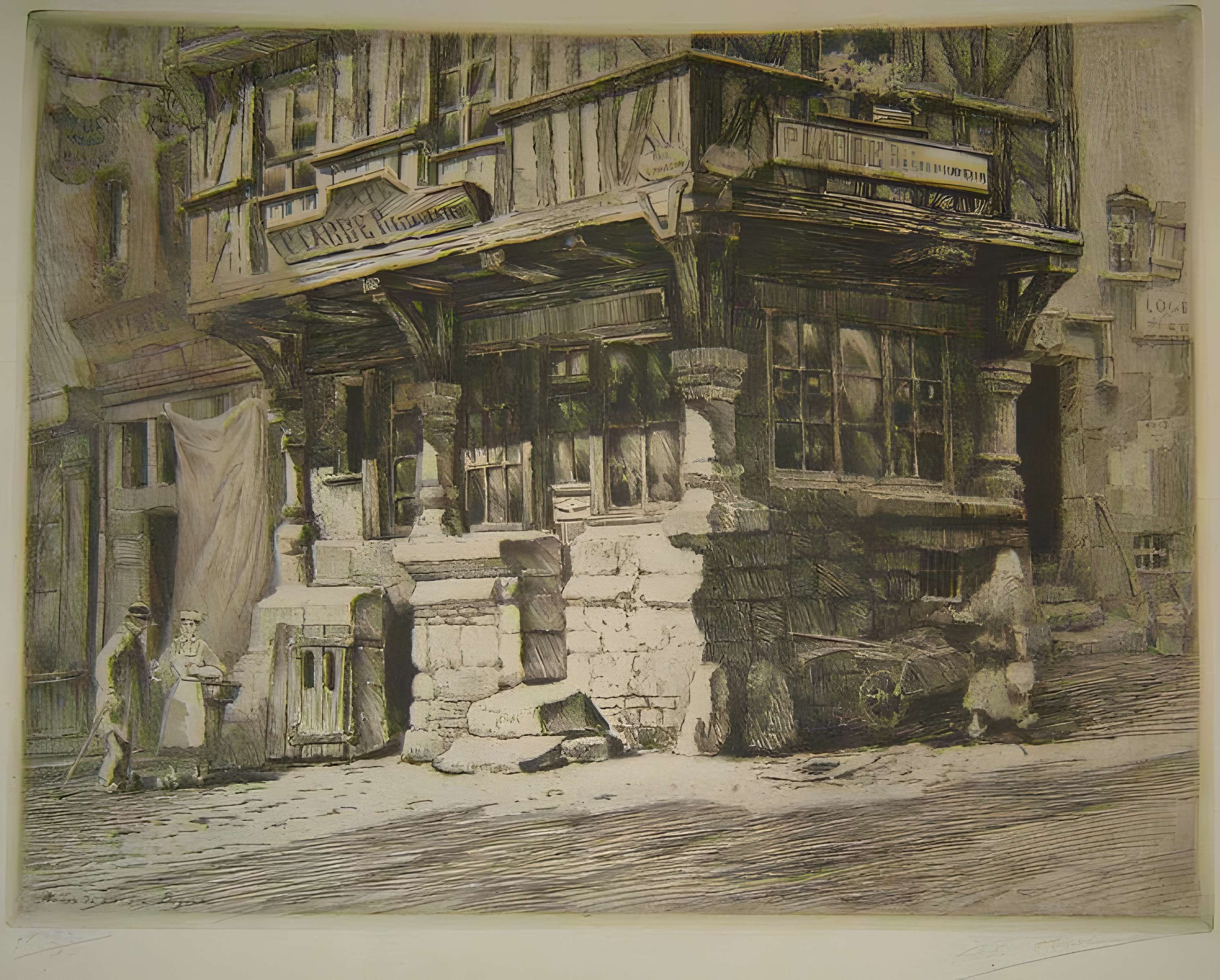 Maison à pans de bois, de la Rue des Cuisiniers à Bayeux