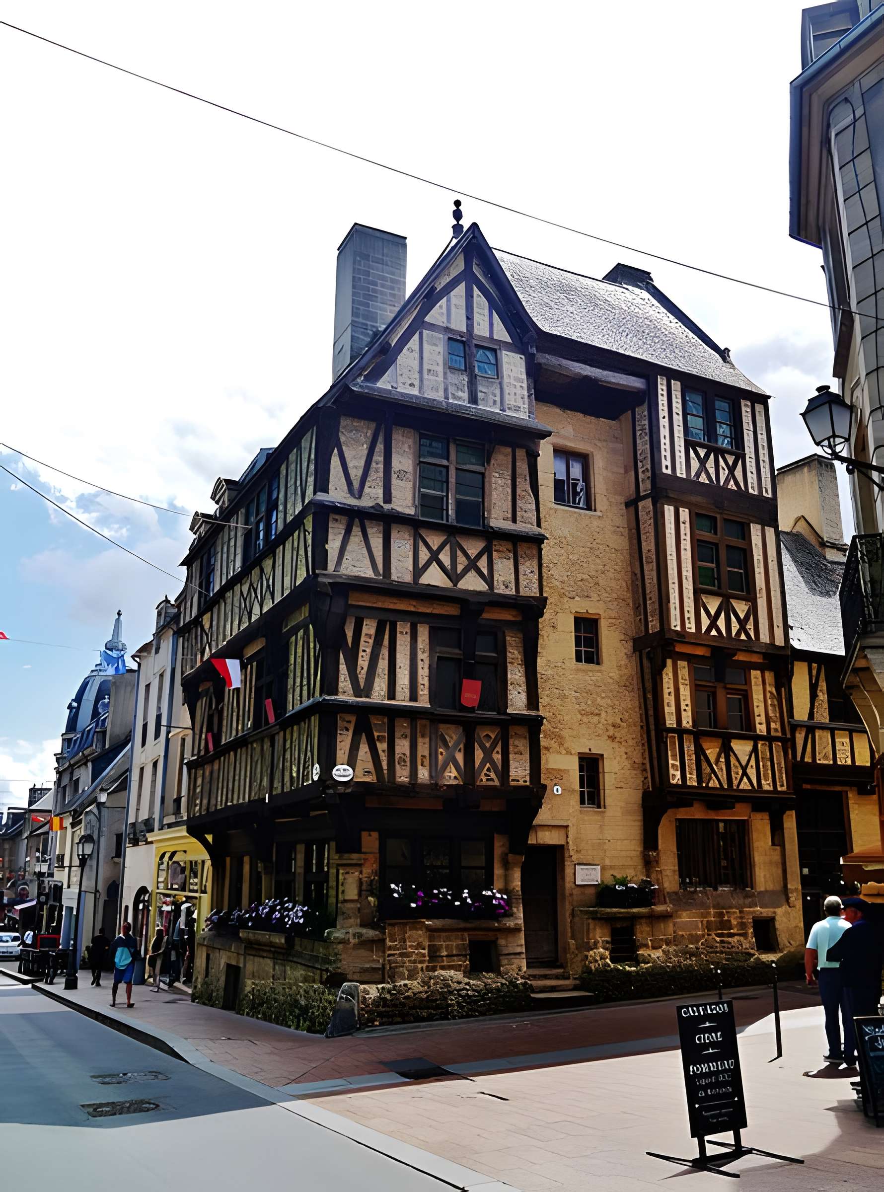 Maison à pans de bois, de la Rue des Cuisiniers à Bayeux