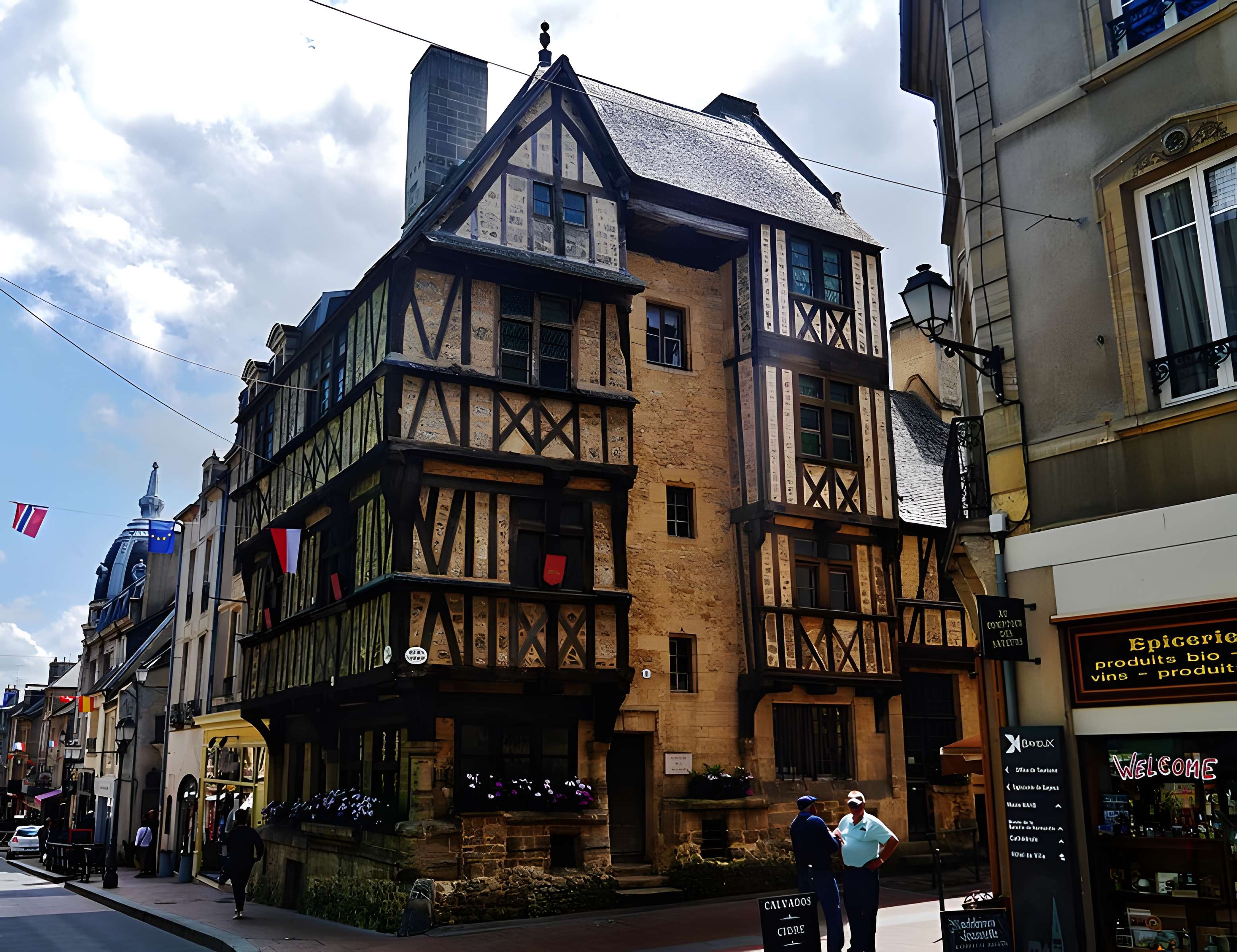 Maison à pans de bois, de la Rue des Cuisiniers à Bayeux