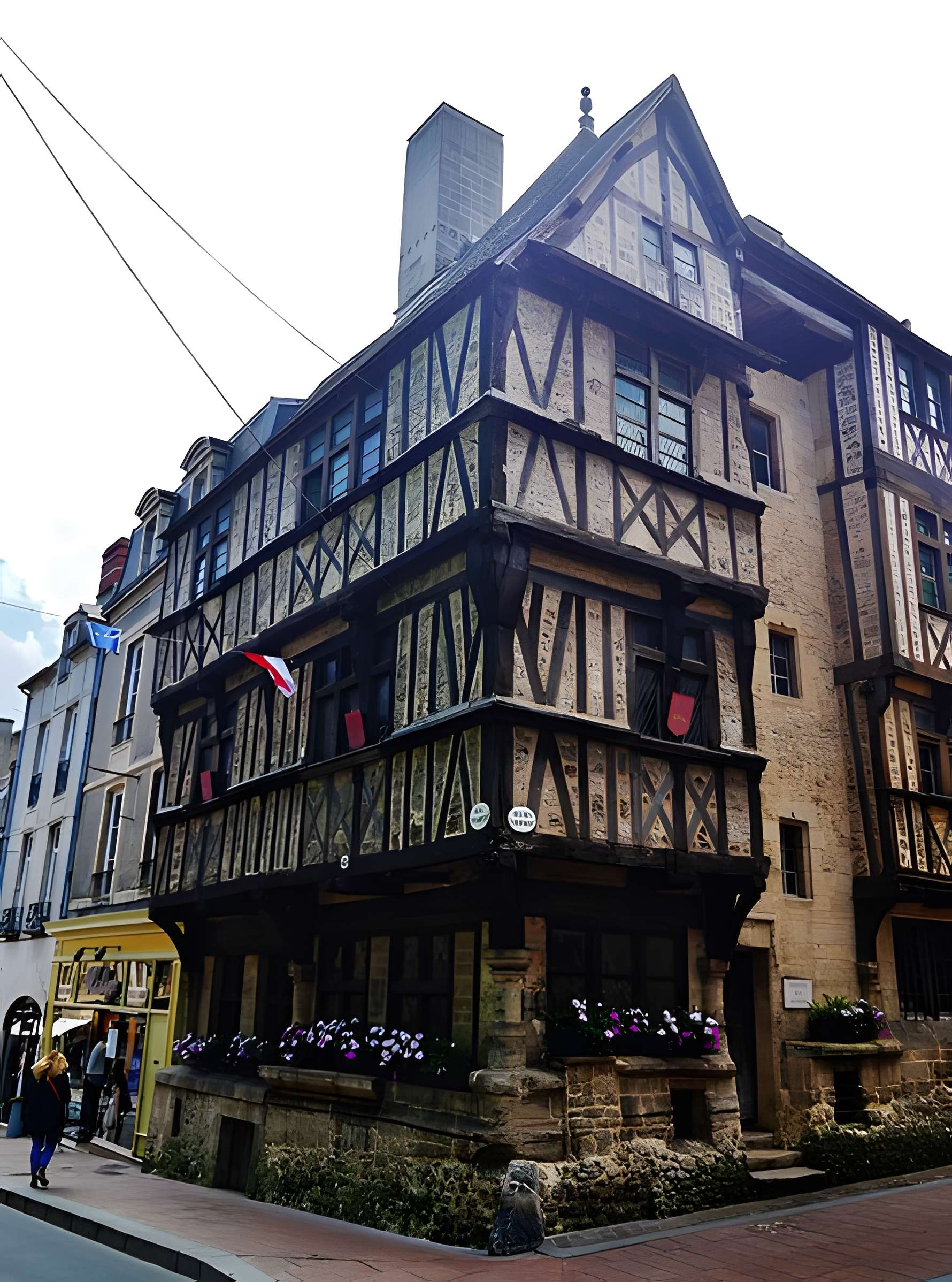 Maison à pans de bois, de la Rue des Cuisiniers à Bayeux