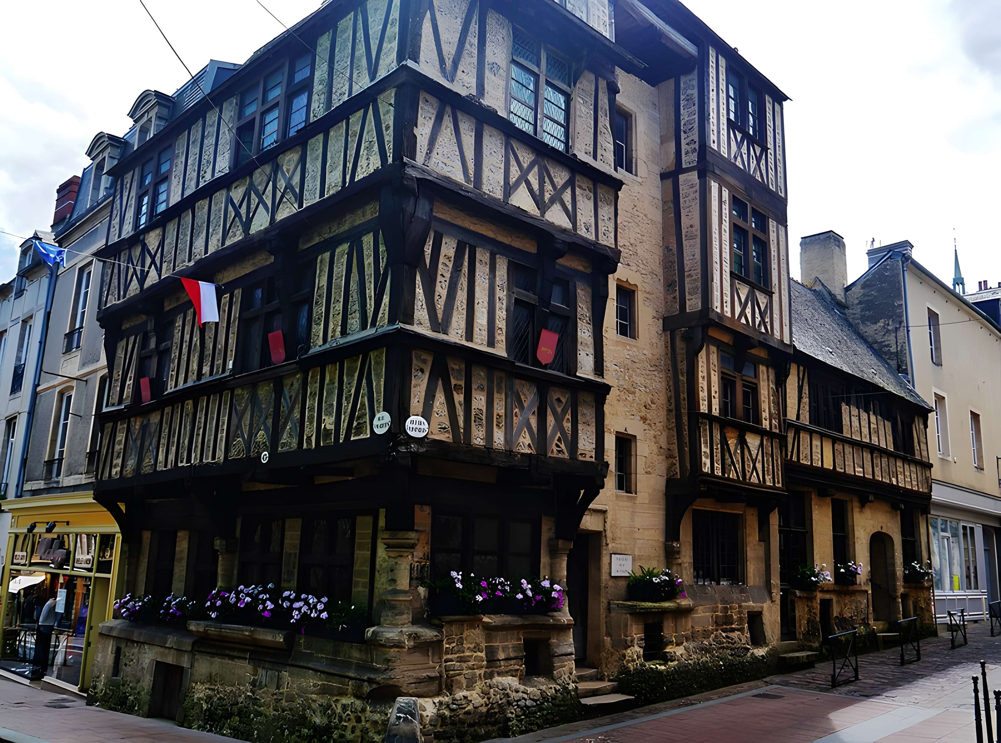 Maison à pans de bois, de la Rue des Cuisiniers à Bayeux