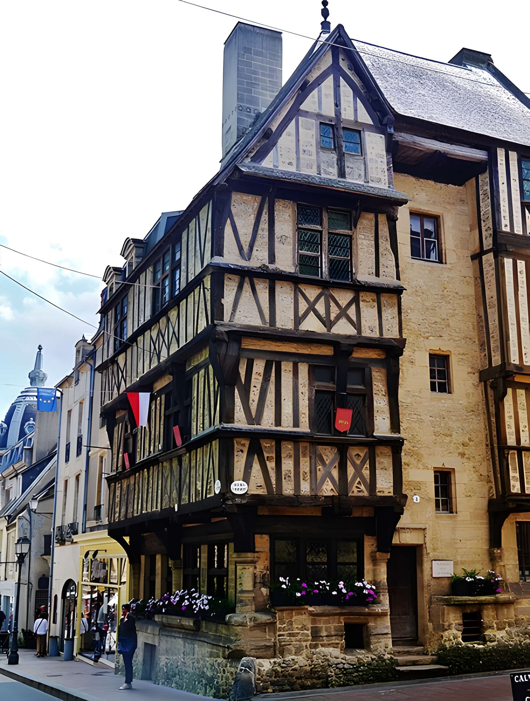Maison à pans de bois, de la Rue des Cuisiniers à Bayeux