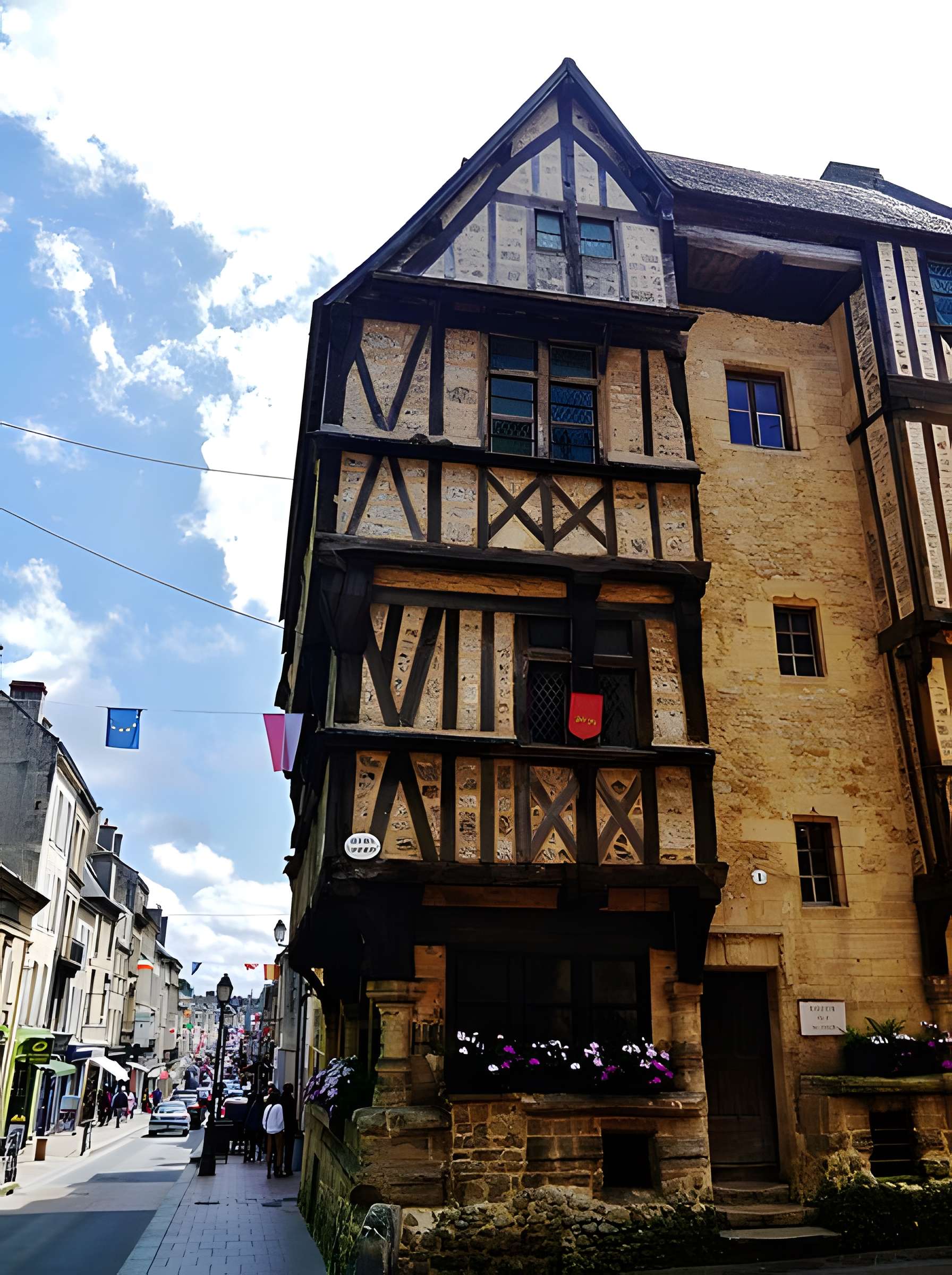Maison à pans de bois, de la Rue des Cuisiniers à Bayeux