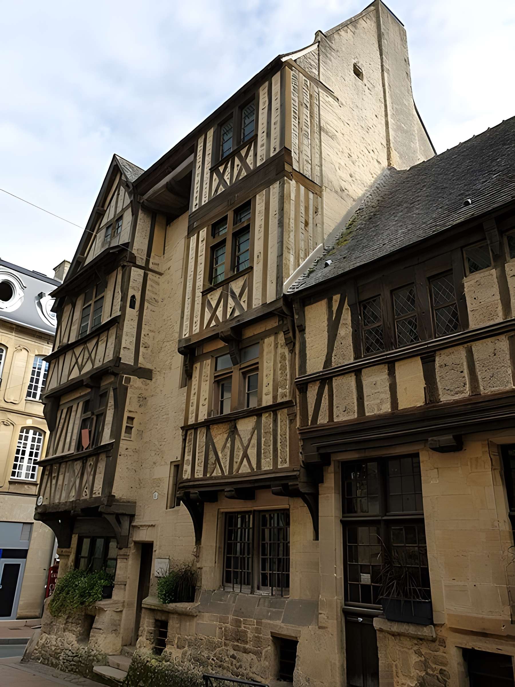 Maison à pans de bois, de la Rue des Cuisiniers à Bayeux