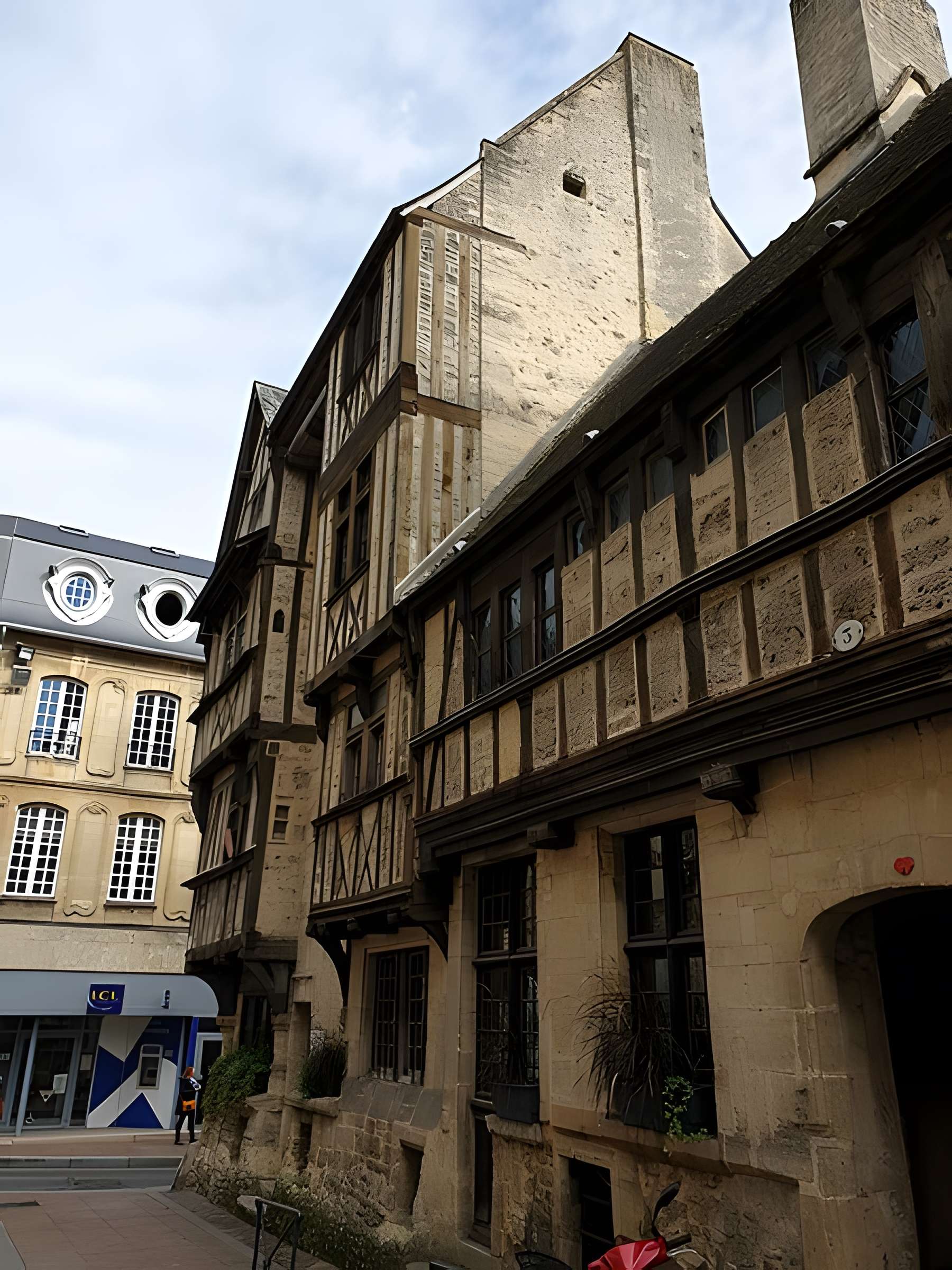 Maison à pans de bois, de la Rue des Cuisiniers à Bayeux