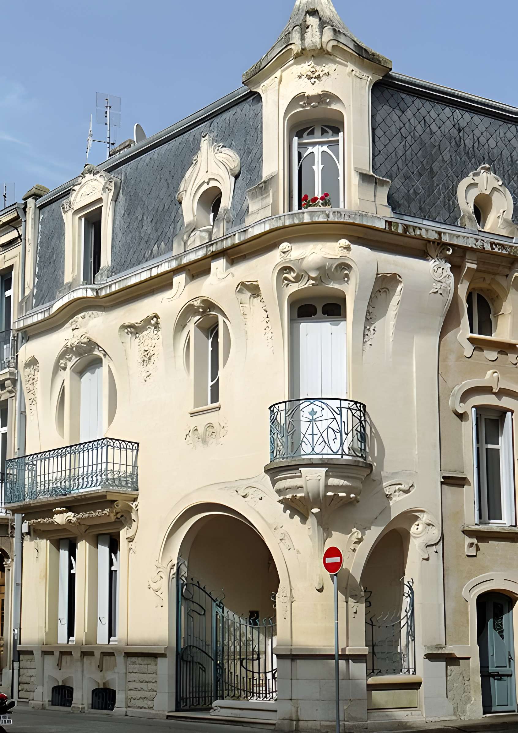 Maison Art Nouveau à Agen