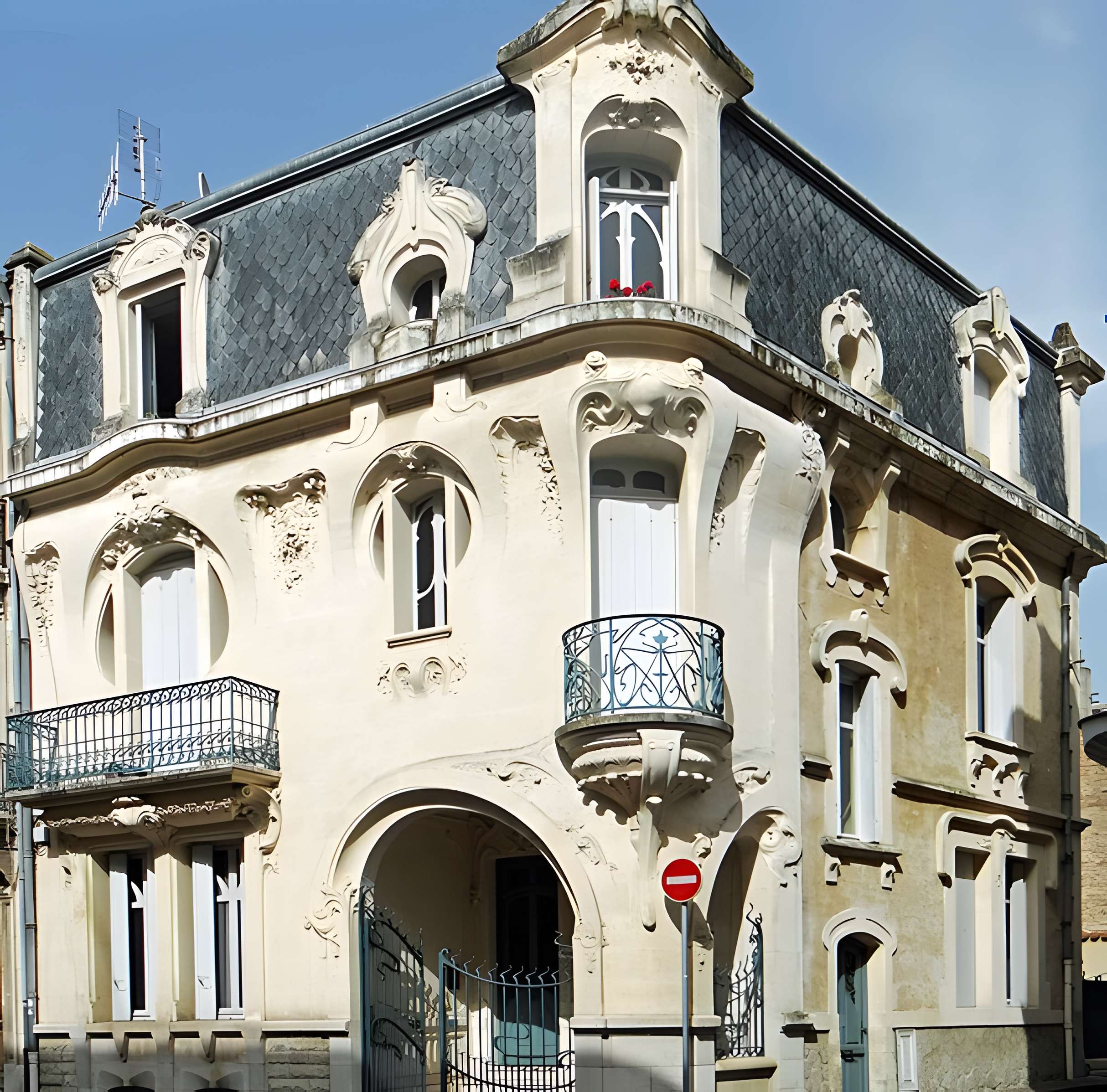 Maison Art Nouveau à Agen