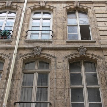 Immeuble en pierre de taille