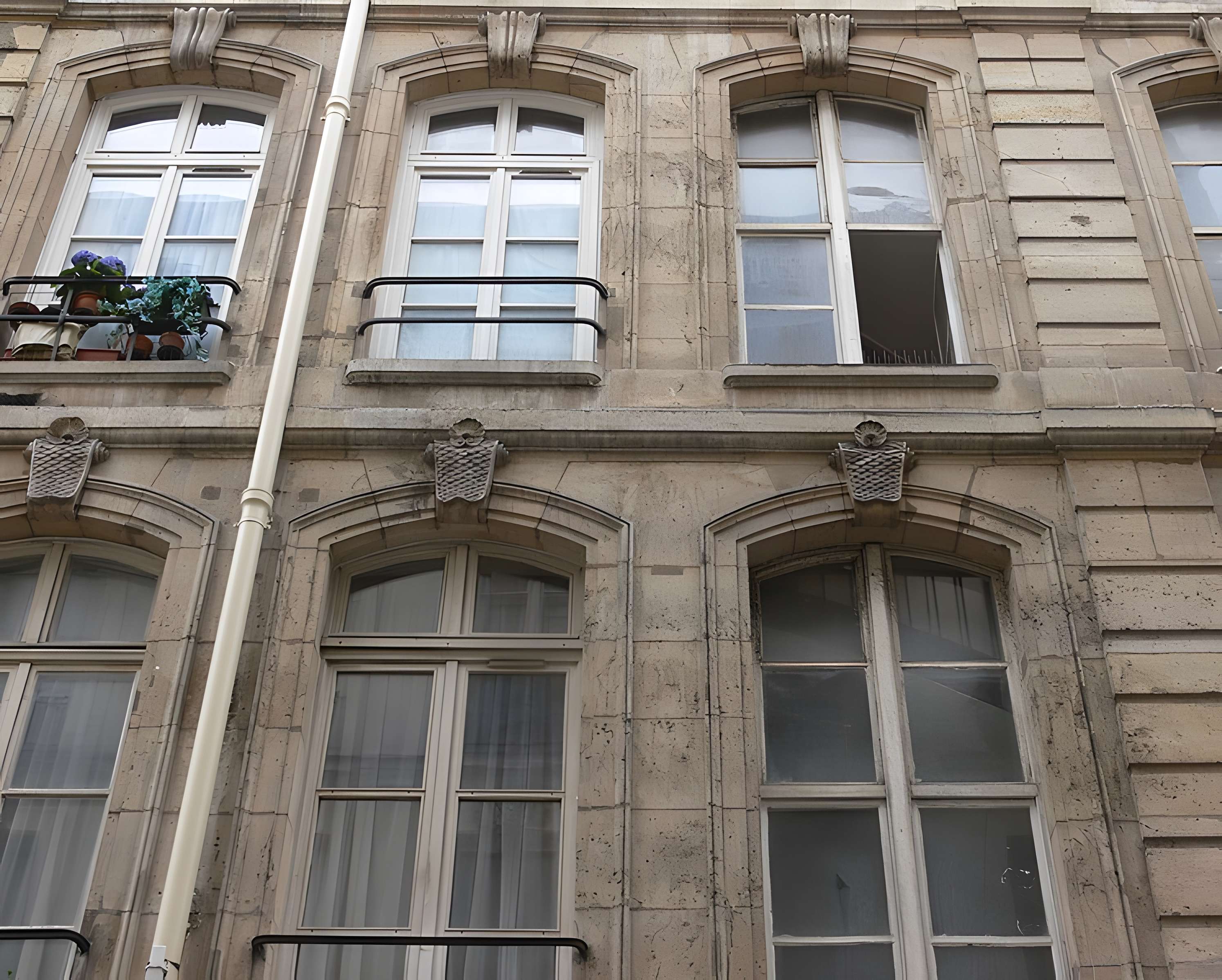 Immeuble en pierre de taille