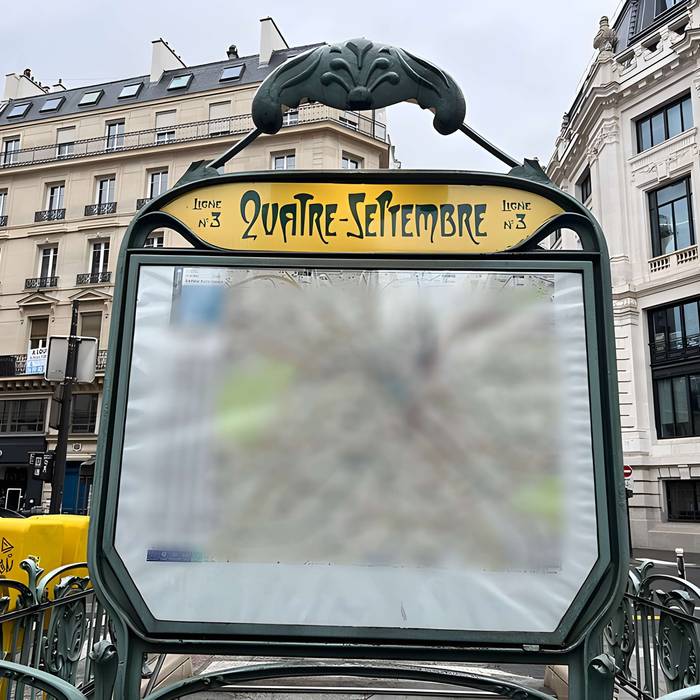 Photo de Métropolitain, station Quatre-Septembre