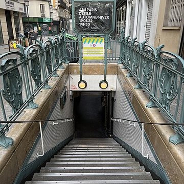 Métropolitain, station Quatre-Septembre