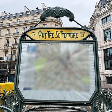 Métropolitain, station Quatre-Septembre