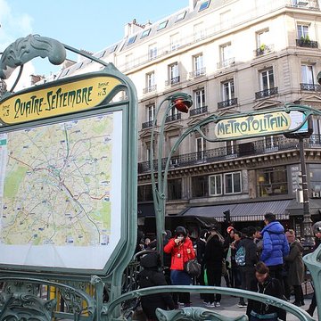 Métropolitain, station Quatre-Septembre