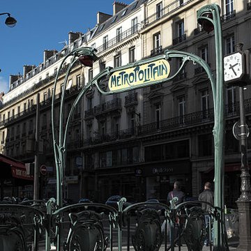 Métropolitain, station Quatre-Septembre