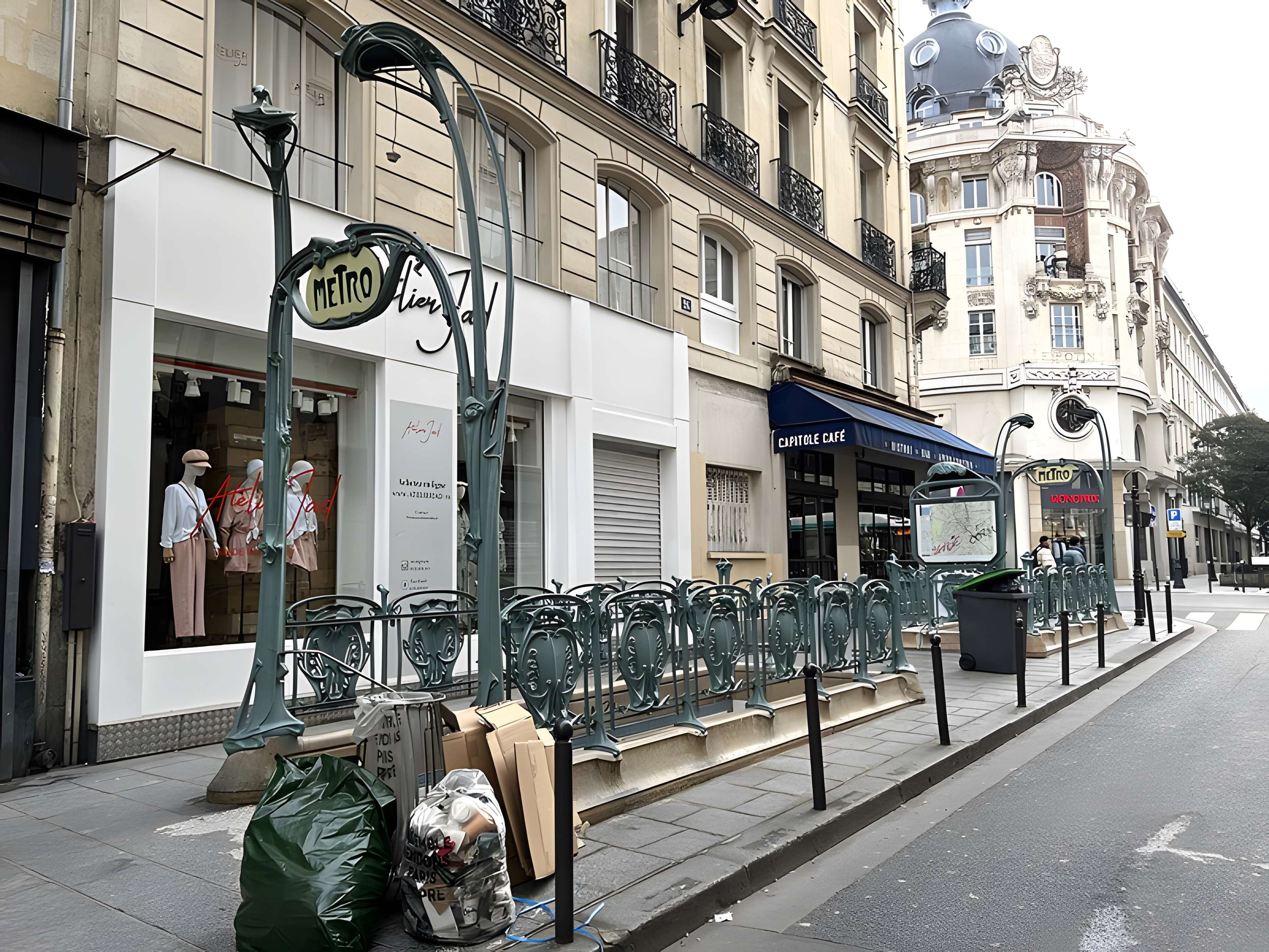 Métropolitain, station Quatre-Septembre