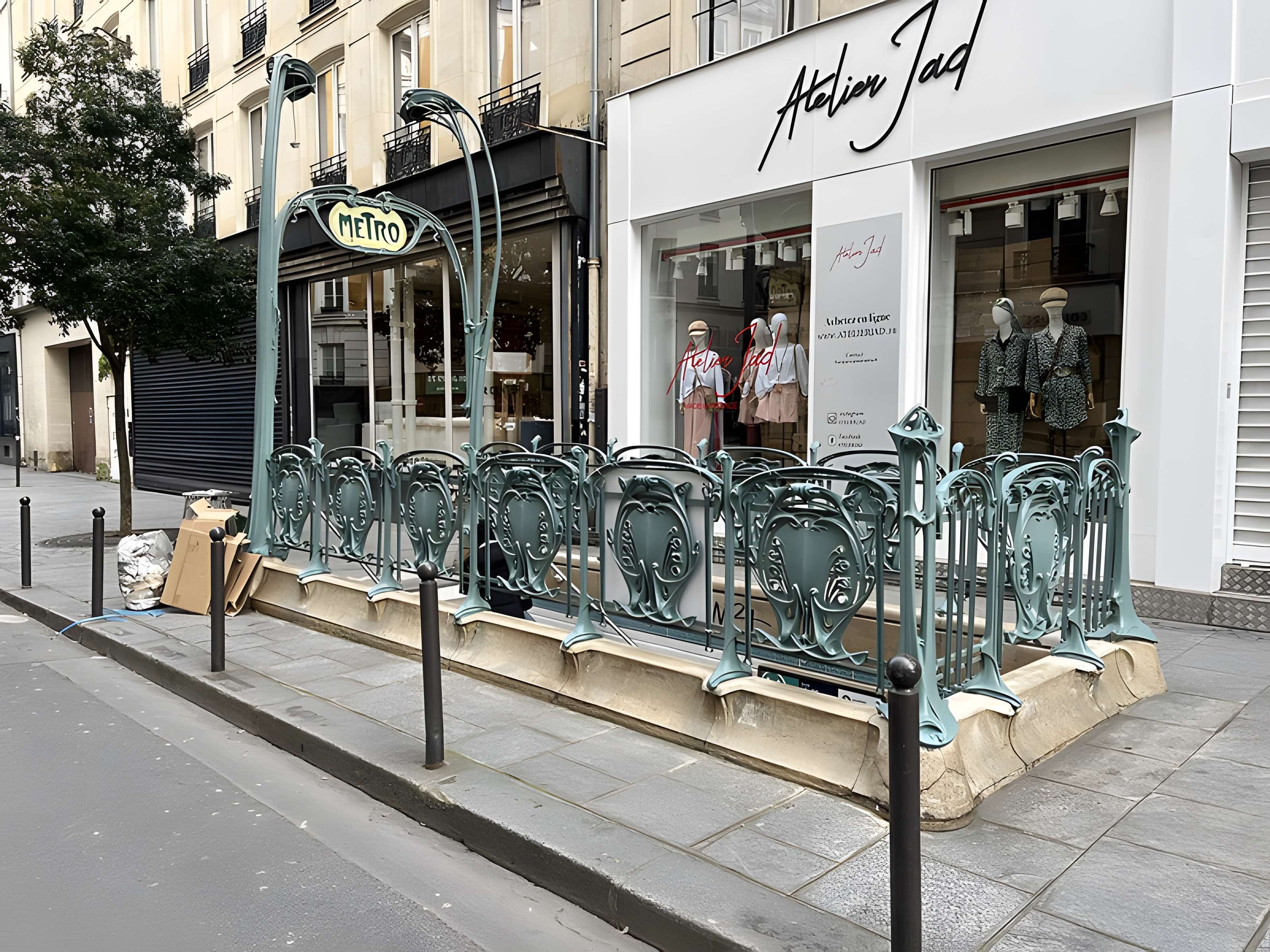 Métropolitain, station Quatre-Septembre