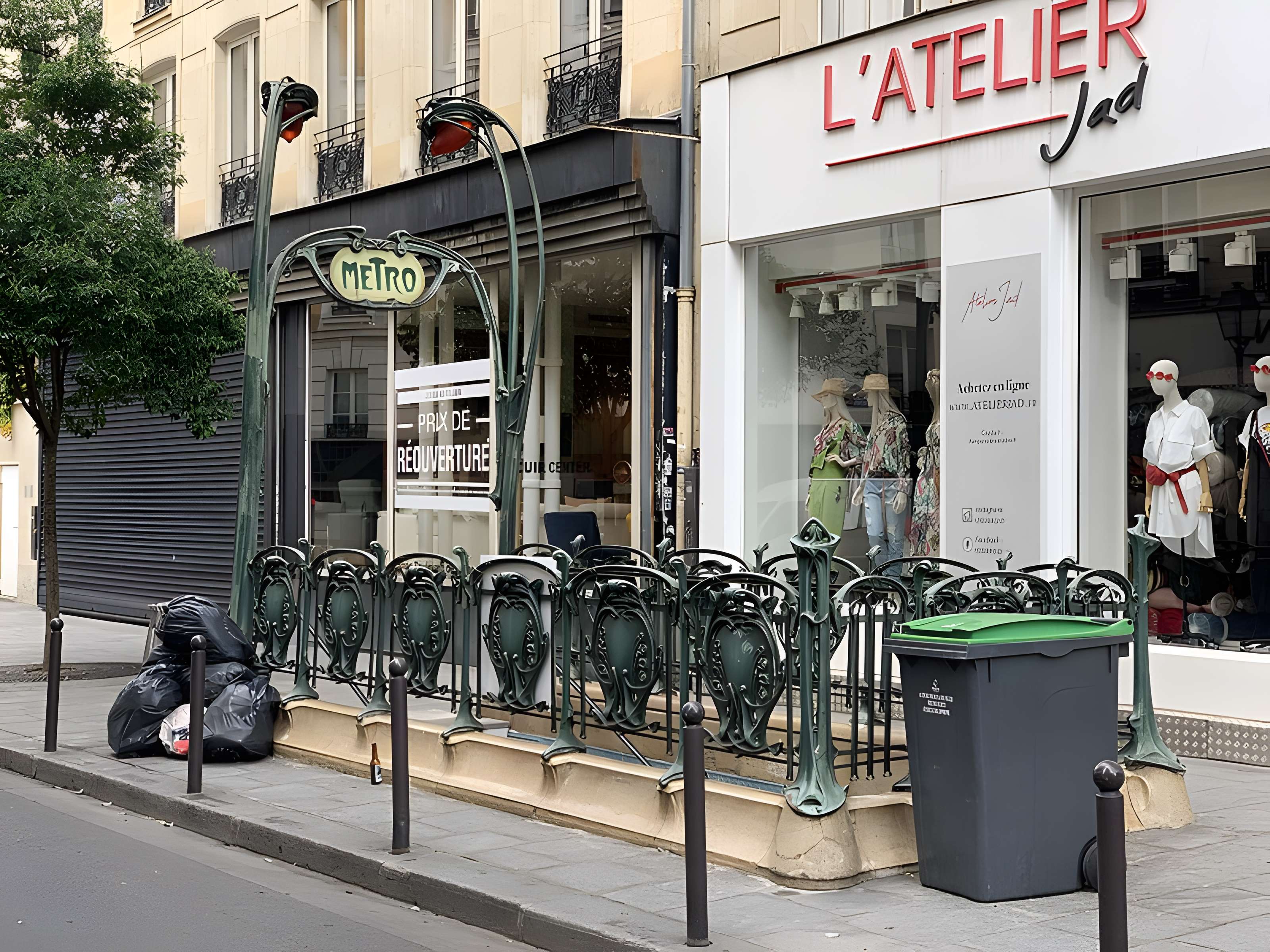 Métropolitain, station Quatre-Septembre