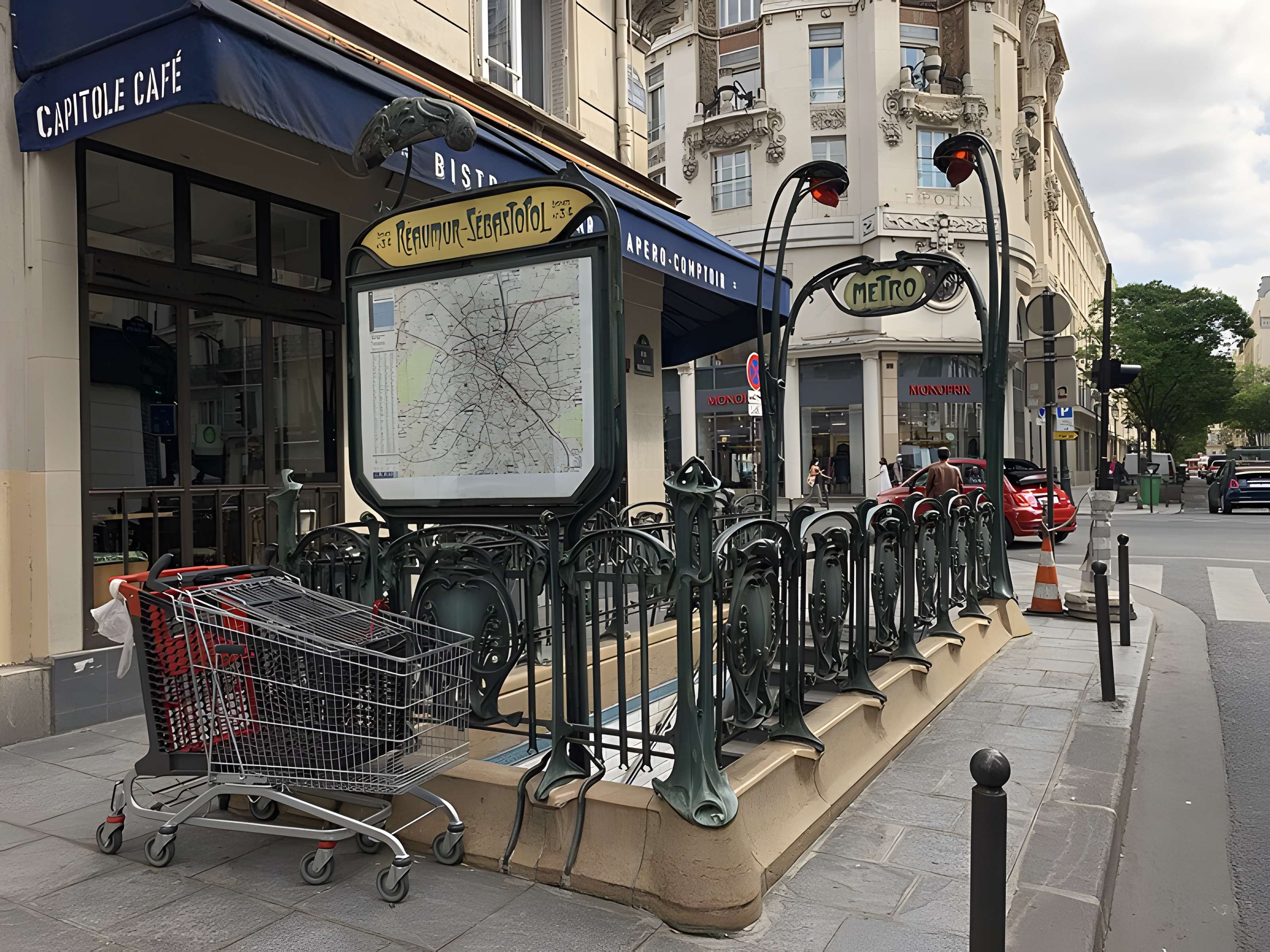 Métropolitain, station Quatre-Septembre