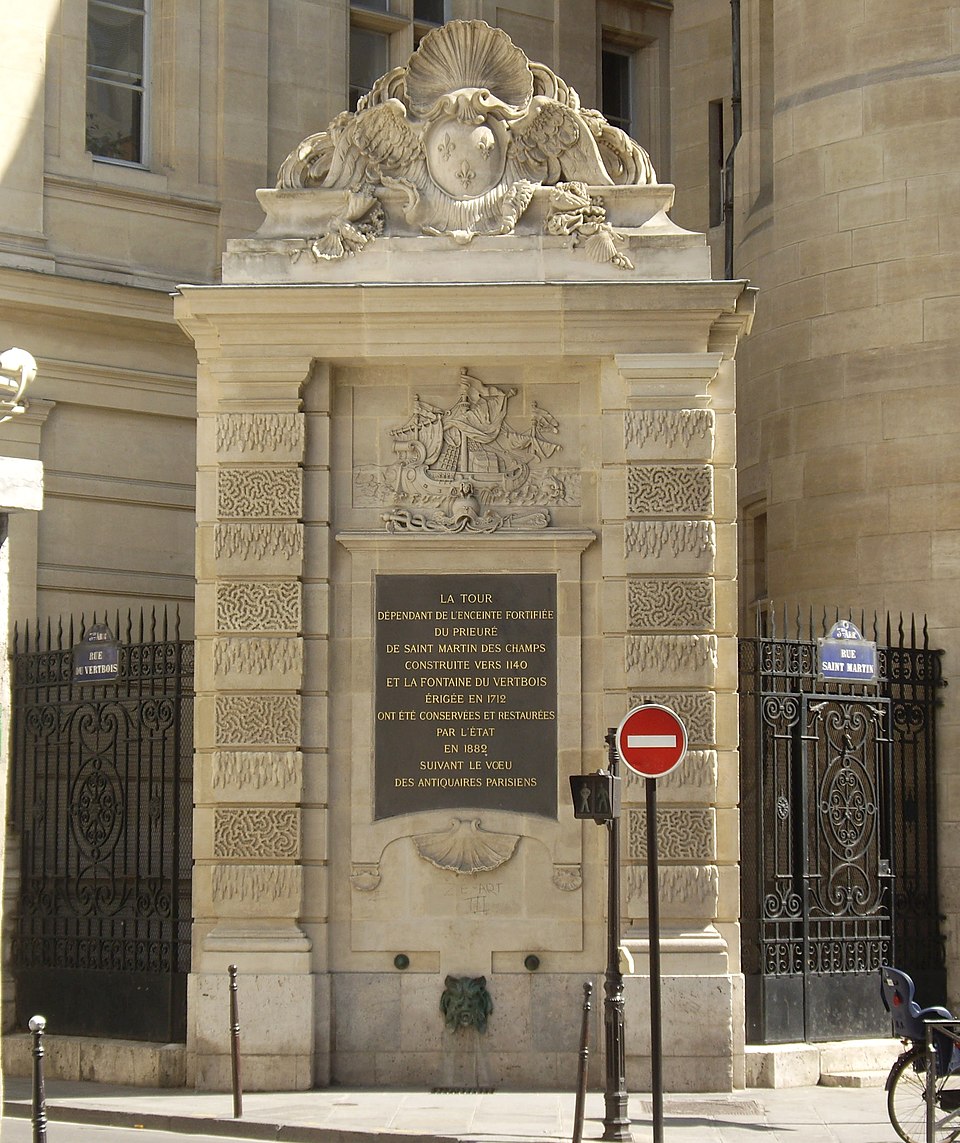 Ancienne abbaye Saint-Martin-des-Champs, actuellement Conservatoire National des Arts et Métiers et Musée National des Techniques