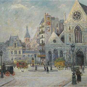 Ancienne abbaye Saint-Martin-des-Champs, actuellement Conservatoire National des Arts et Métiers et Musée National des Techniques