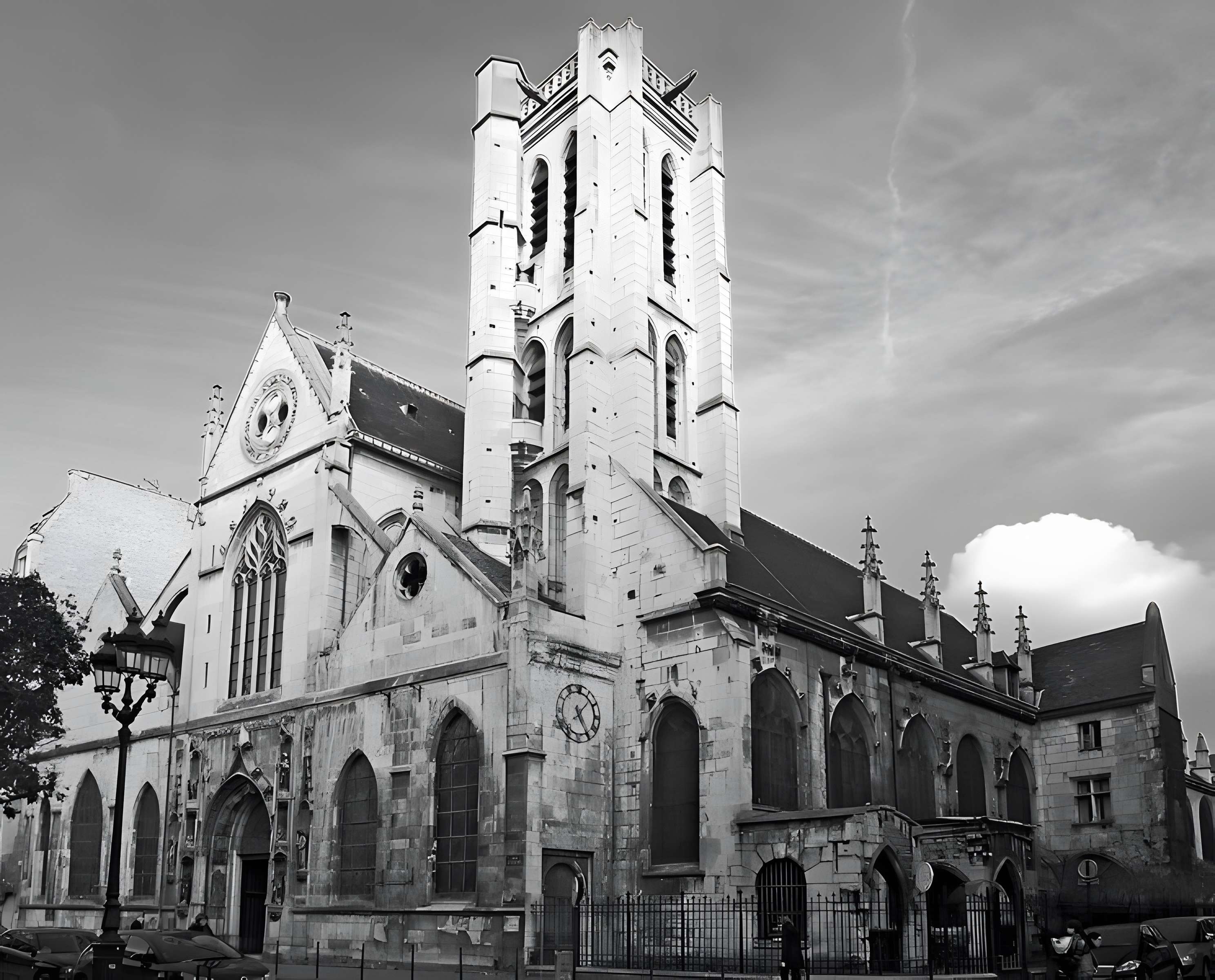 Ancienne abbaye Saint-Martin-des-Champs, actuellement Conservatoire National des Arts et Métiers et Musée National des Techniques