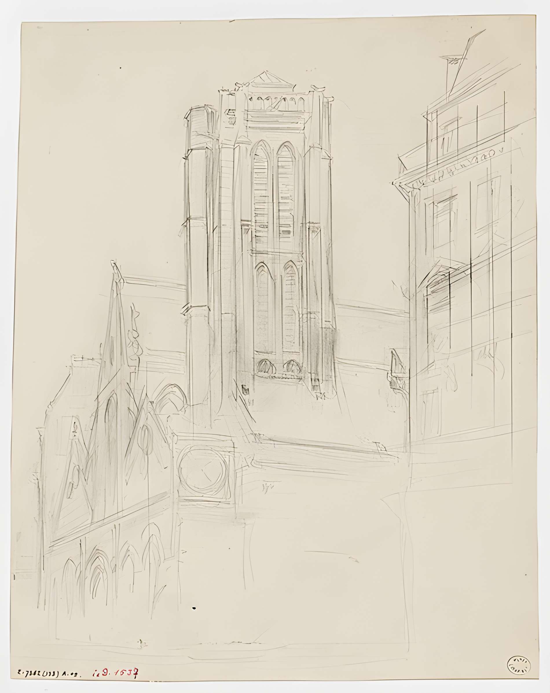 Ancienne abbaye Saint-Martin-des-Champs, actuellement Conservatoire National des Arts et Métiers et Musée National des Techniques