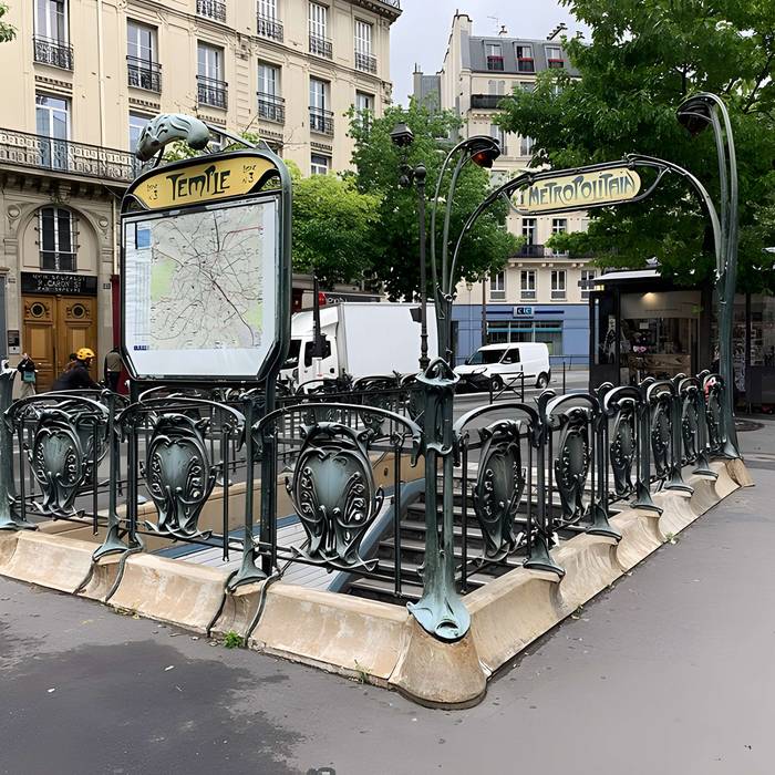 Photo de Métropolitain, station Temple