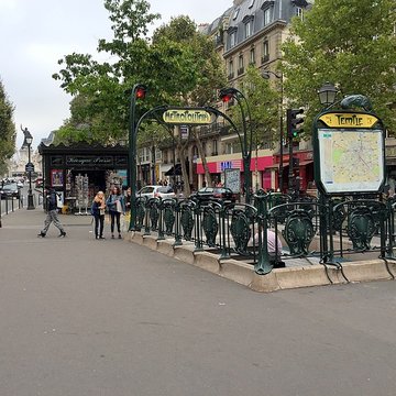 Métropolitain, station Temple
