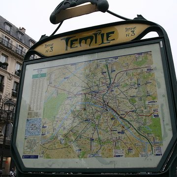 Métropolitain, station Temple