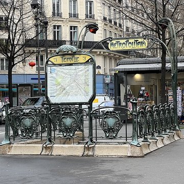 Métropolitain, station Temple