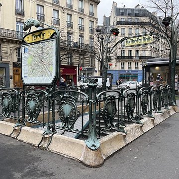Métropolitain, station Temple