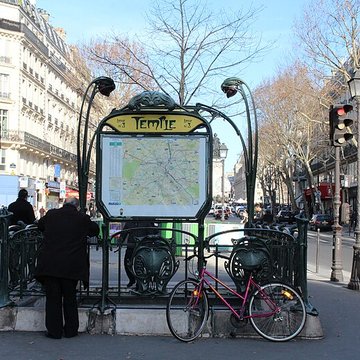 Métropolitain, station Temple