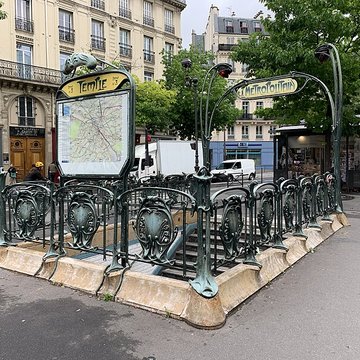Métropolitain, station Temple