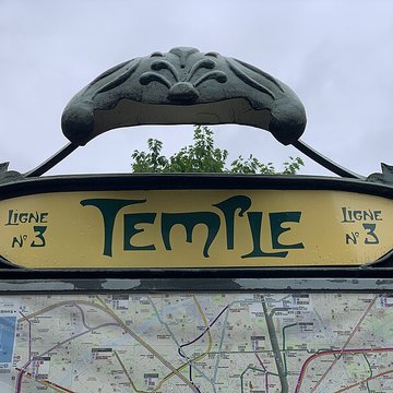 Métropolitain, station Temple