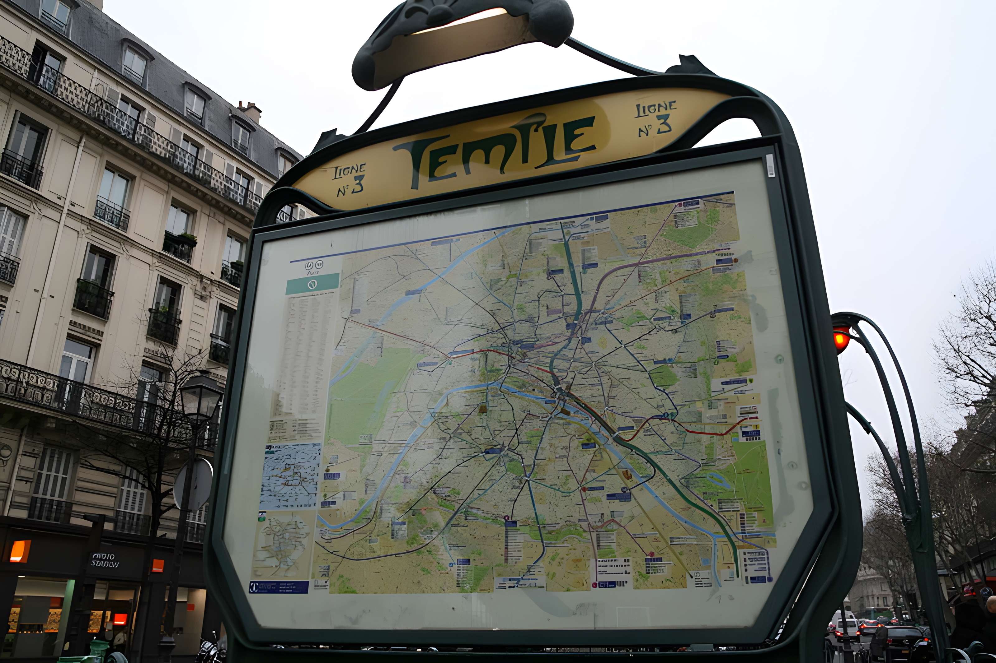 Métropolitain, station Temple