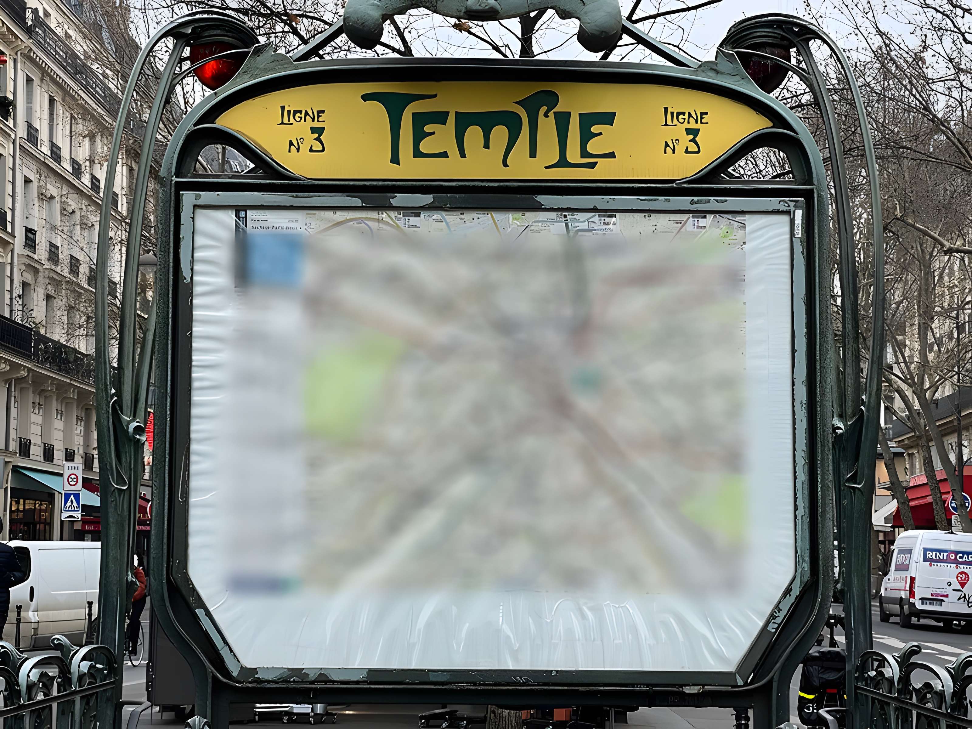 Métropolitain, station Temple