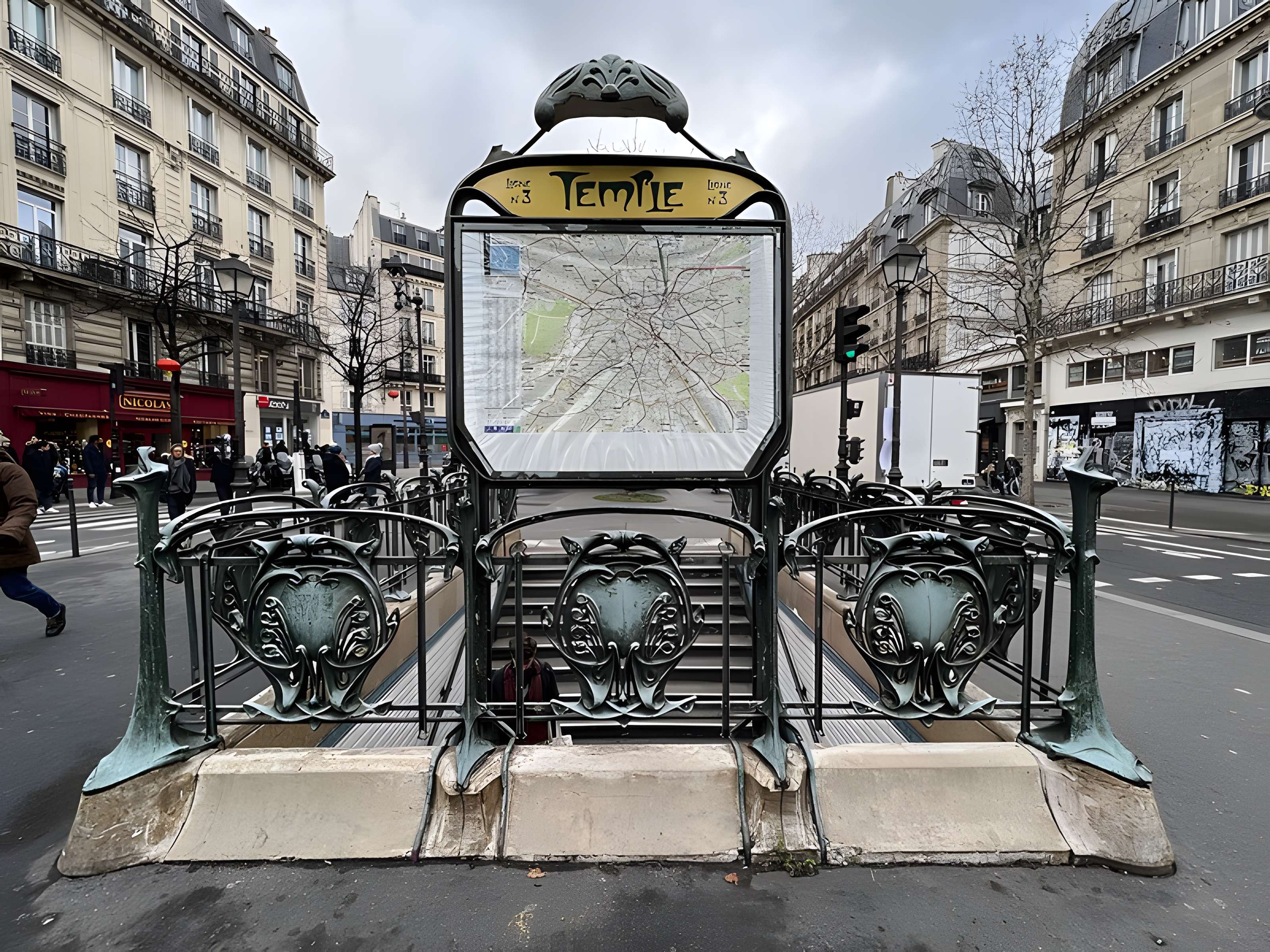 Métropolitain, station Temple