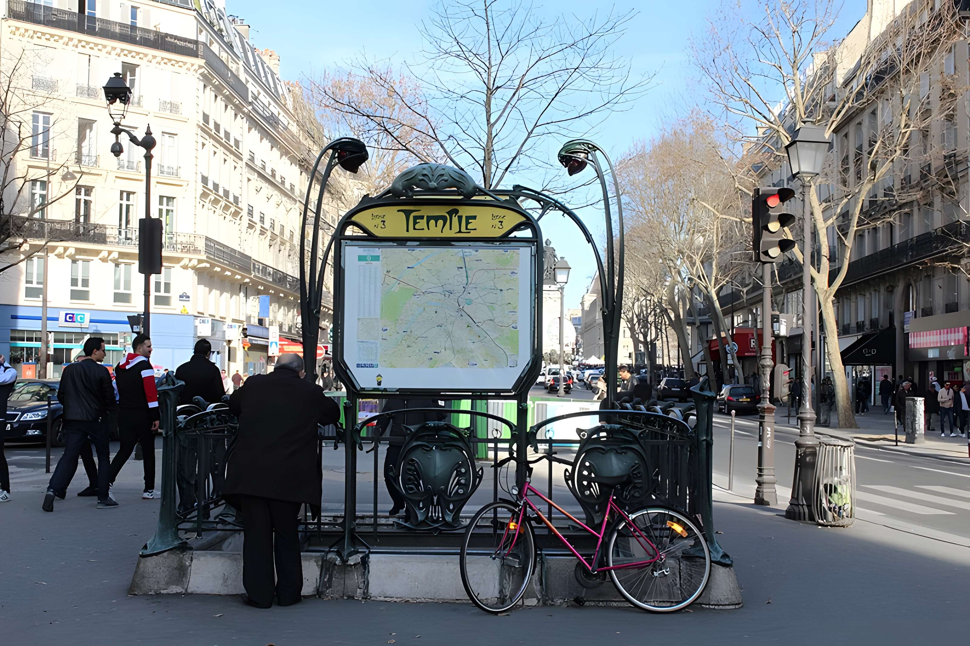 Métropolitain, station Temple