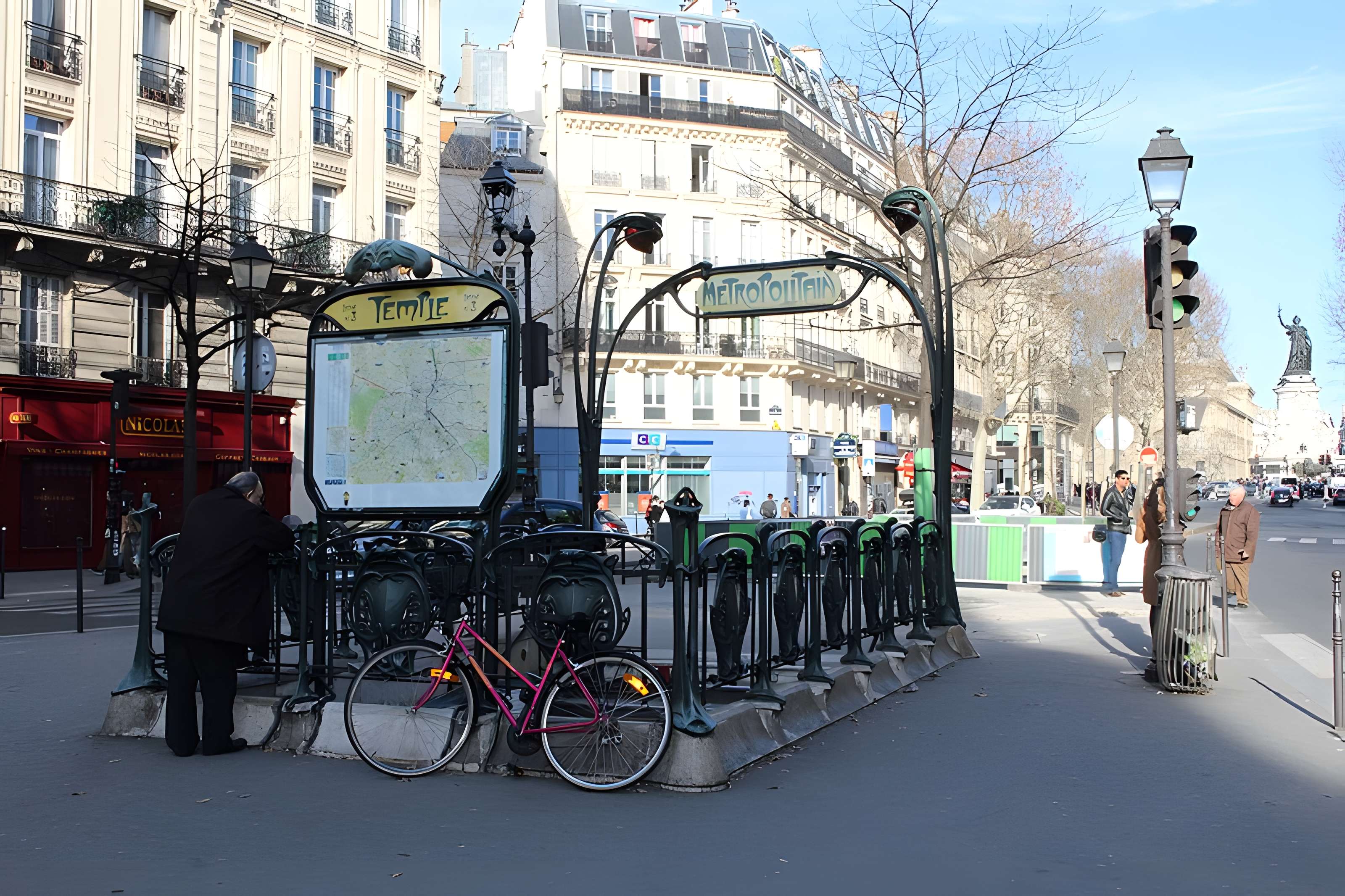 Métropolitain, station Temple