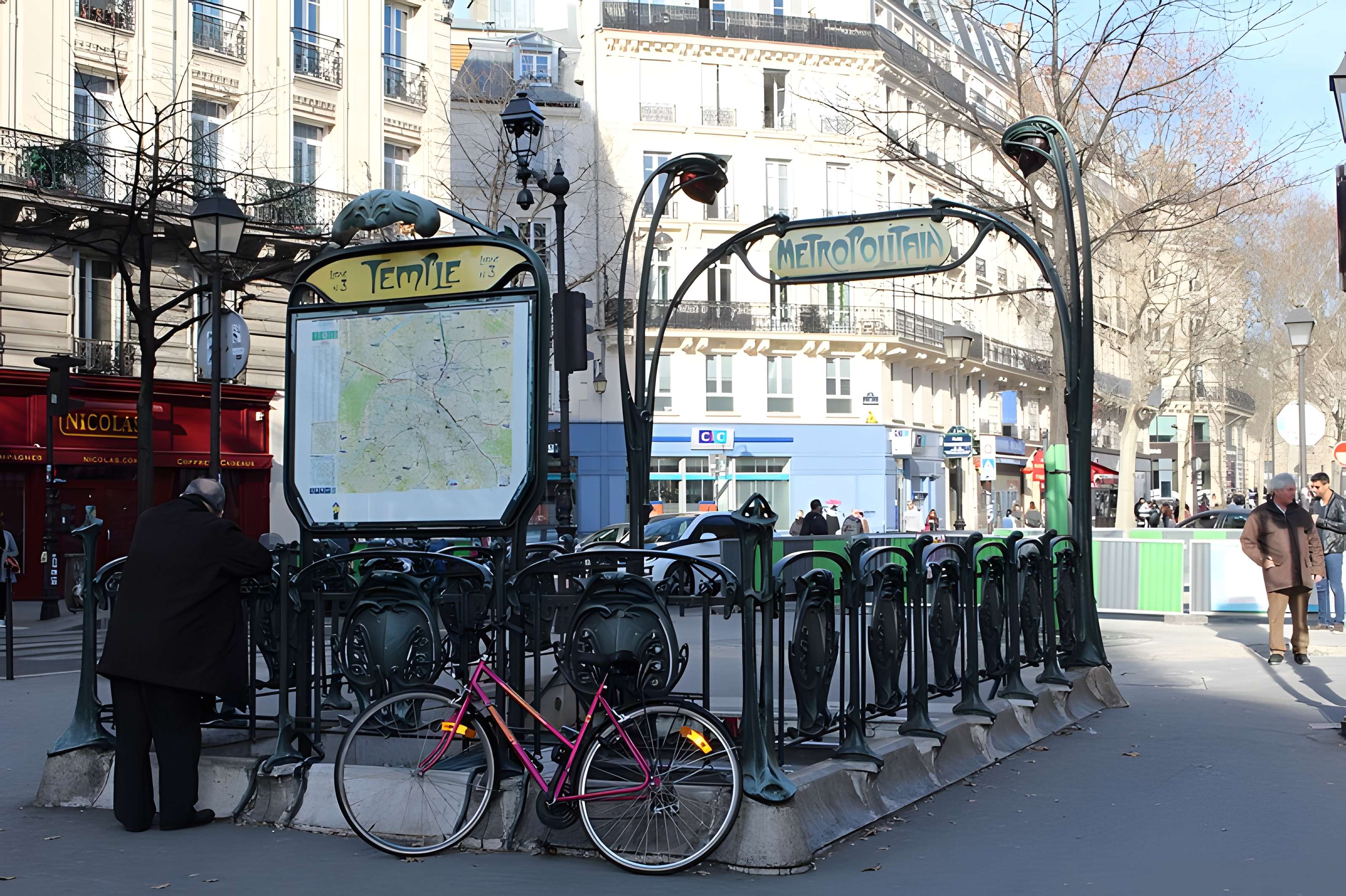 Métropolitain, station Temple