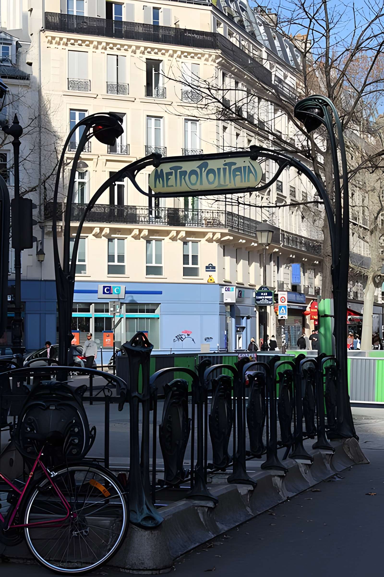 Métropolitain, station Temple