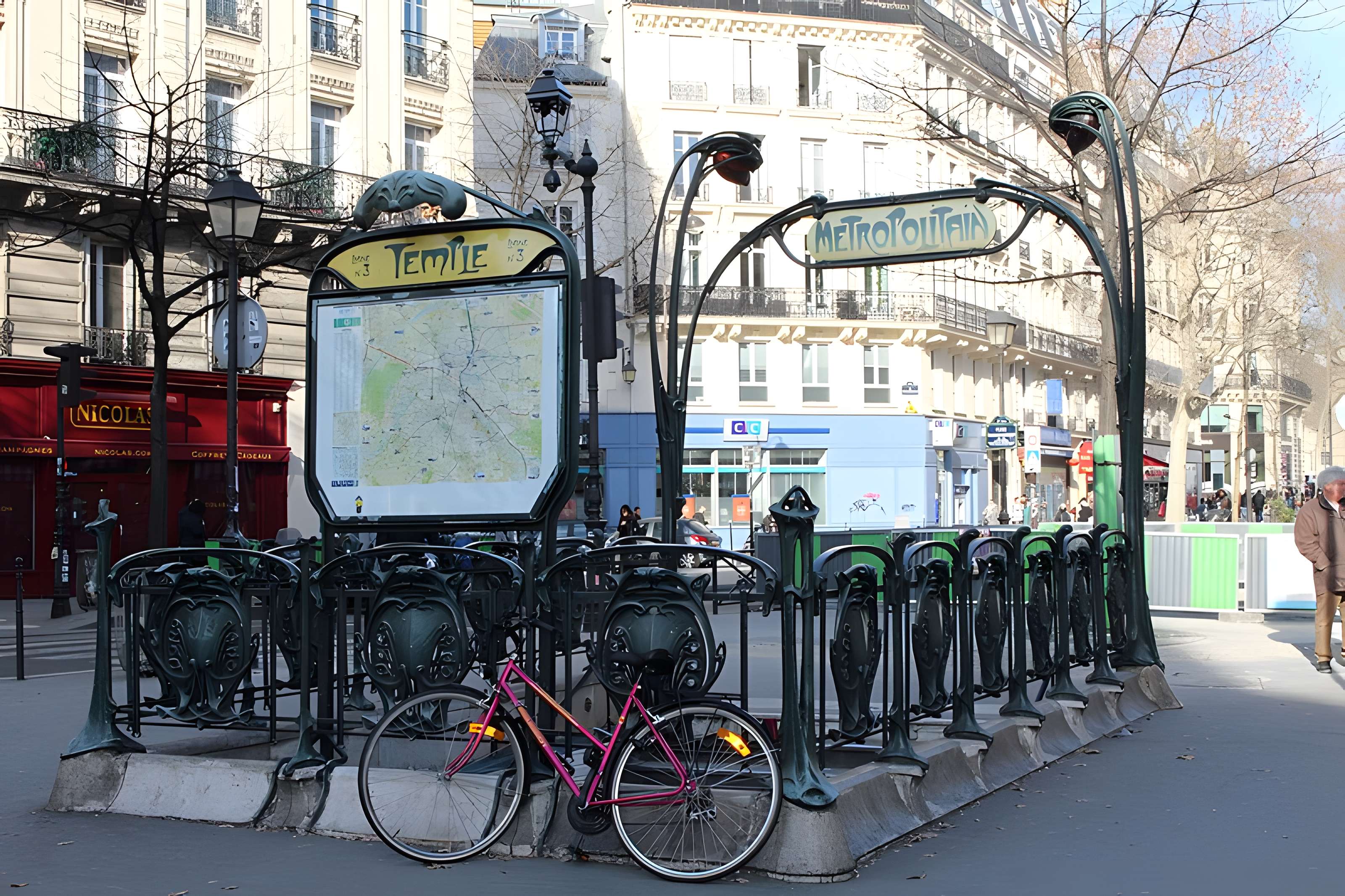 Métropolitain, station Temple