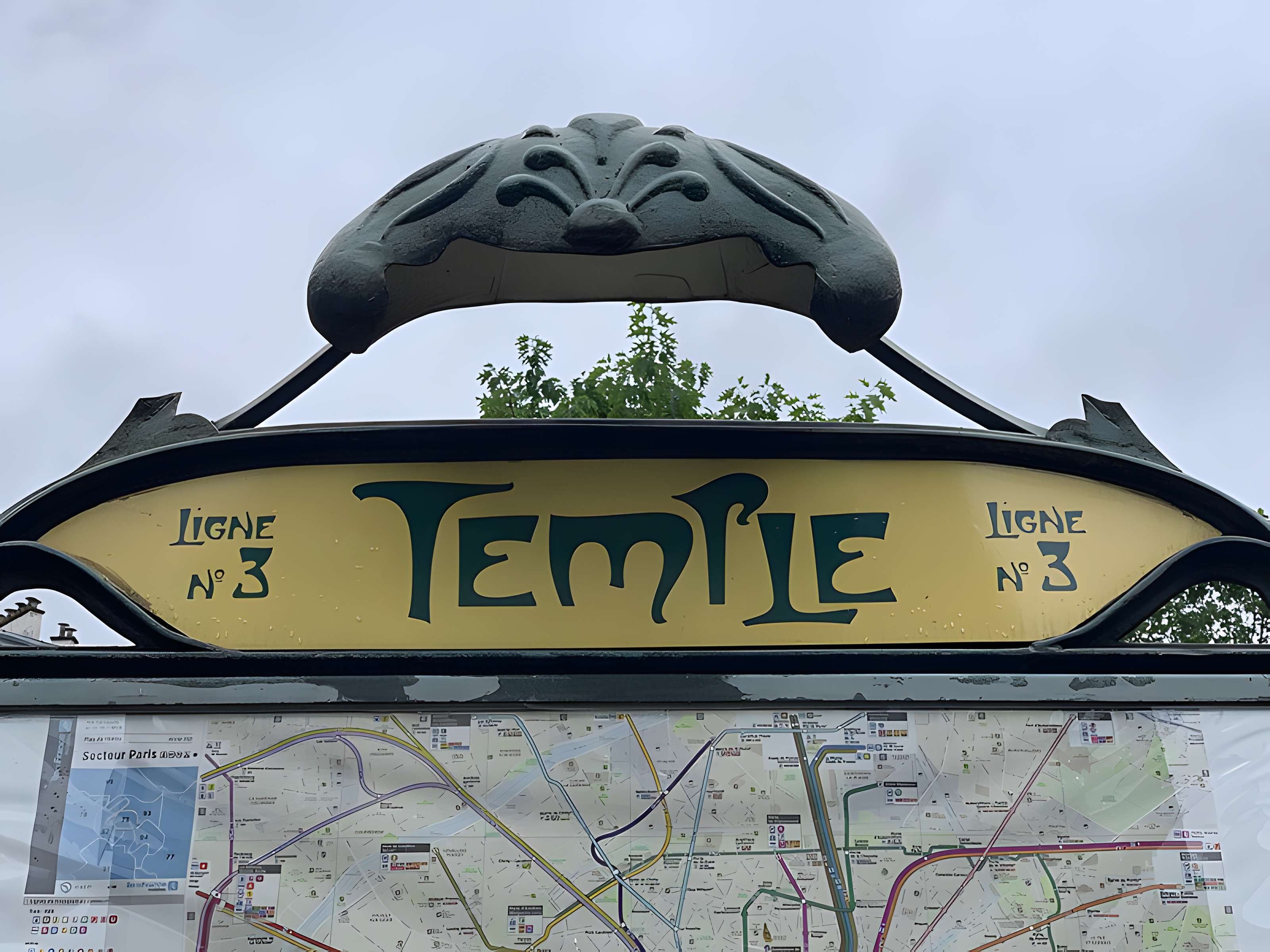 Métropolitain, station Temple